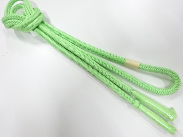 未使用品　正絹　手組帯締め